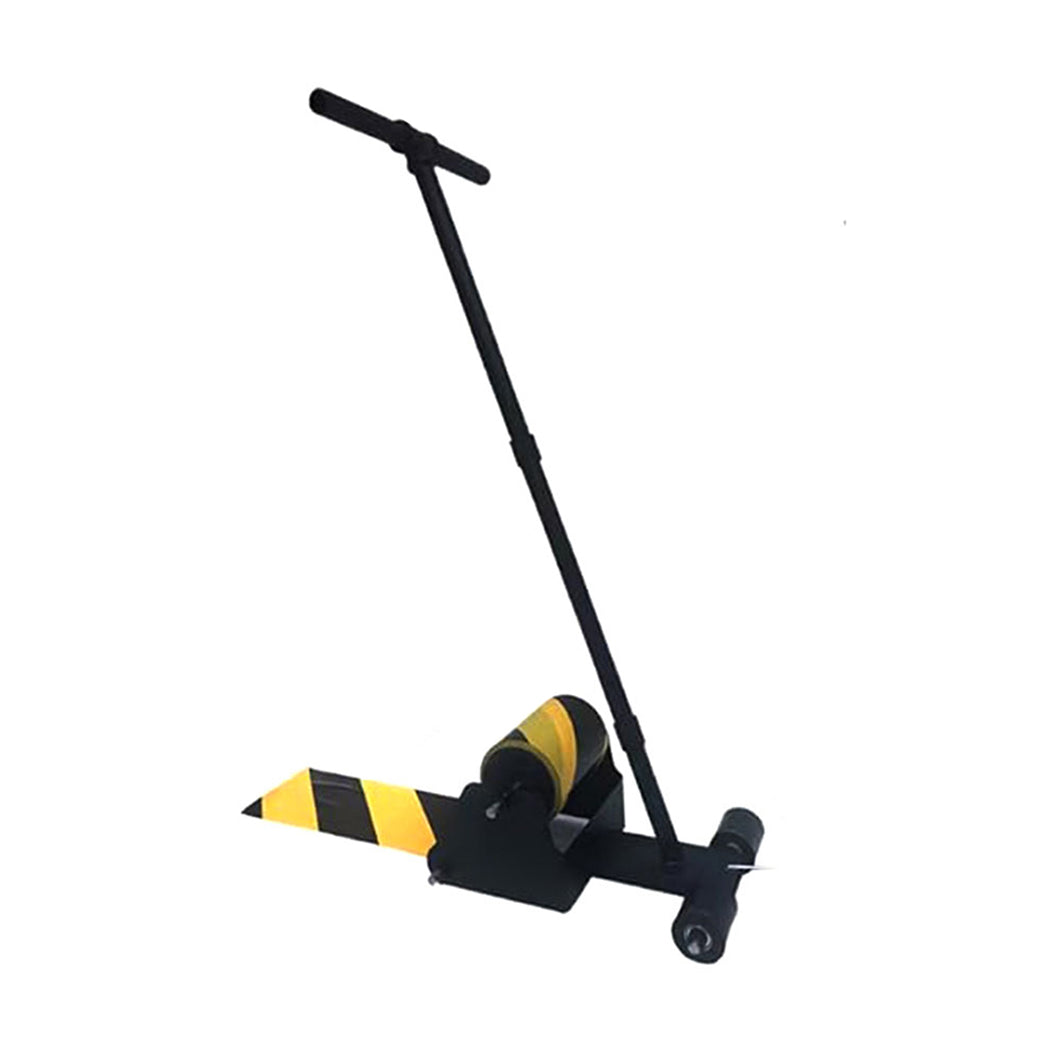 Floor Tape Applicator Marking Machine, Lane Marking Applicator with Rubber Roller , Fits Tape Up to 6" Wide