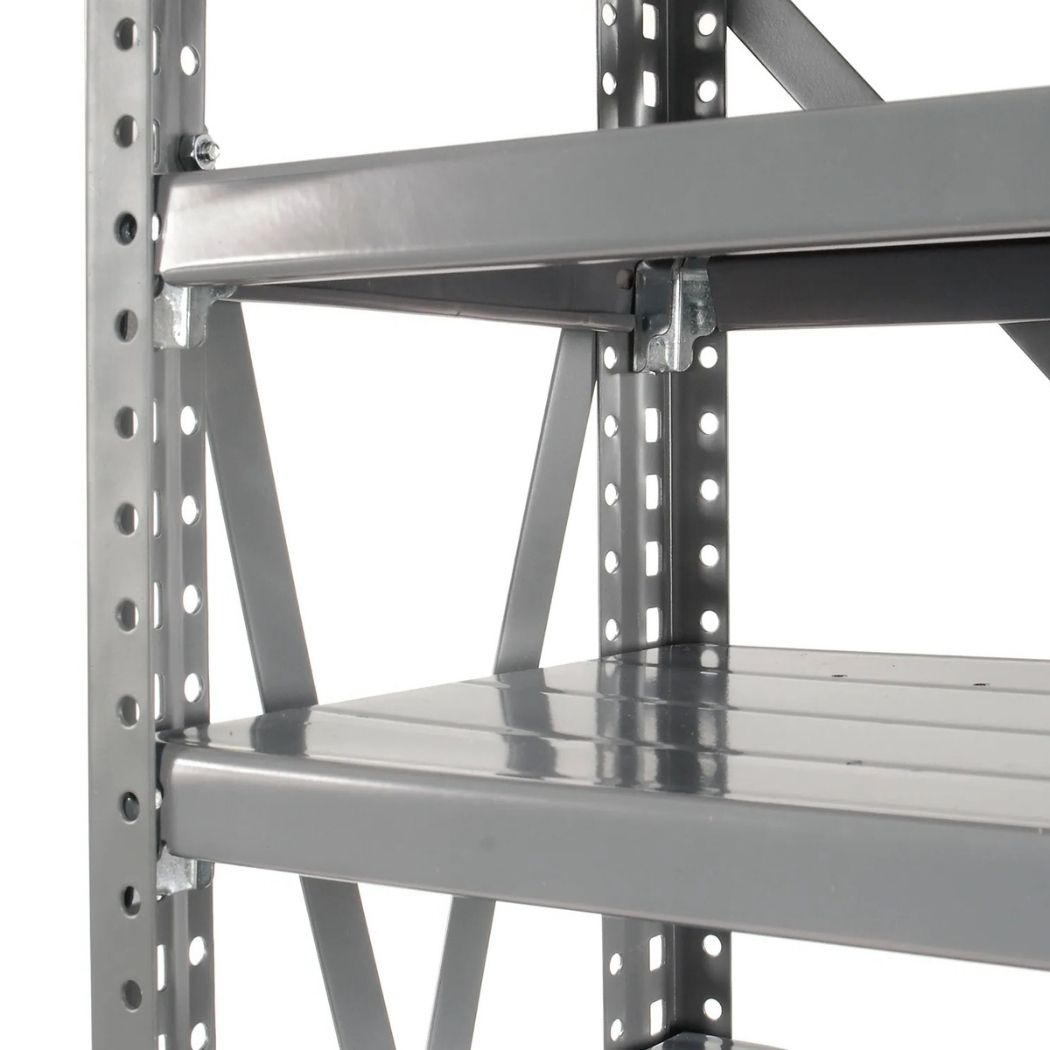 13 Shelves Steel Bin Storage Rack 36L" x 12"W x 73"H w/ 72 Corrugated Bins