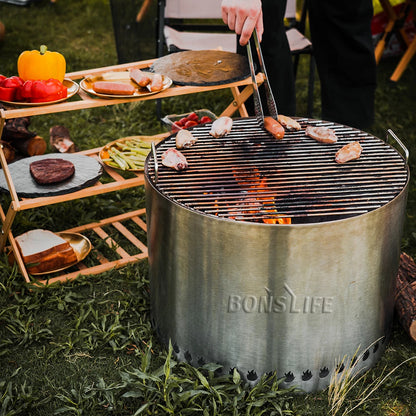 Bonslife 15" + 26" Smokeless Fire Pit Set