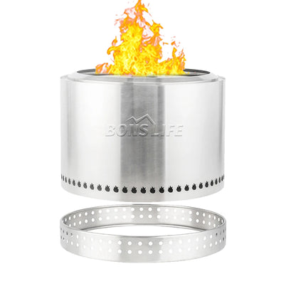 Bonslife 15" + 26" Smokeless Fire Pit Set