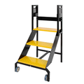 3-Step Heavy Duty Rolling Ladder - 440 lbs Capacity