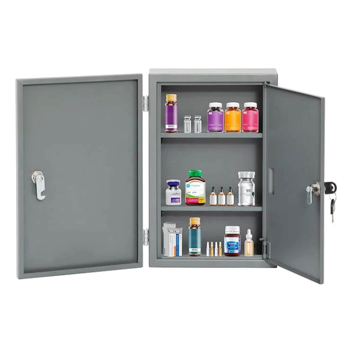 Locking Narcotics Safe - Double Door Security