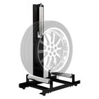 Rolling Wheel Detailing Stand - 110 lbs Capacity