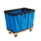 8 Bushel Vinyl Basket Truck - Heavy-Duty Laundry Cart