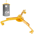 1000 lbs Capacity Drum Lifter - Industrial Steel Hoist