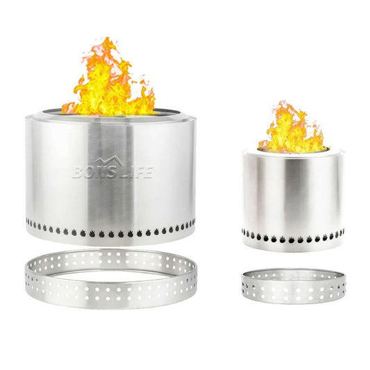 Bonslife 15" + 26" Smokeless Fire Pit Set