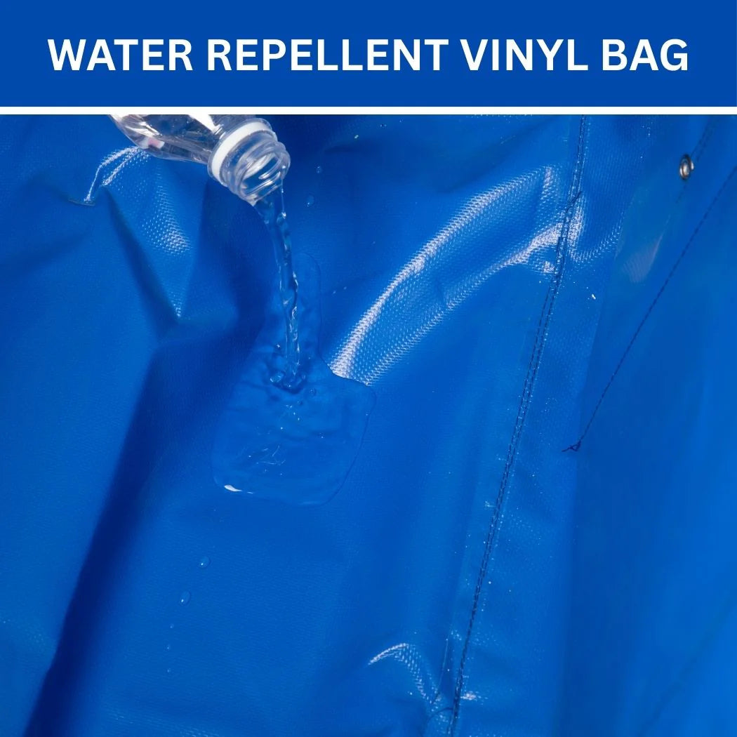 8 Bushel Vinyl Basket Truck - Heavy-Duty Laundry Cart