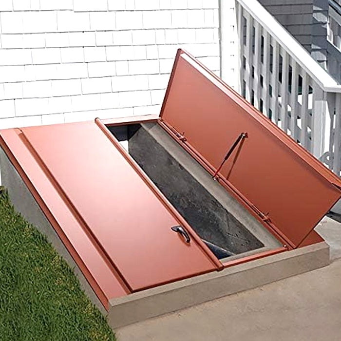 40" x 60" Sloped Wall Steel Outside Basement Door