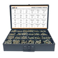 1,275 PC Grade 8 Coarse Thread Bolt & Nut Set w/ Steel Drawer (1/4"-1/2")