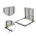 24" x 24" Heavy-Duty Steel Floor Access Hatch - Flush Mount 150 PSF Load Rated Door