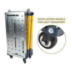 Folding Steel Welding Table - 1100 lbs Capacity