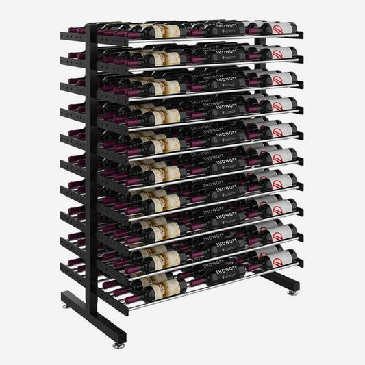 Wine Bottle Rack, 180 Bottle Capacity, 41"L x 26"W x 56"H