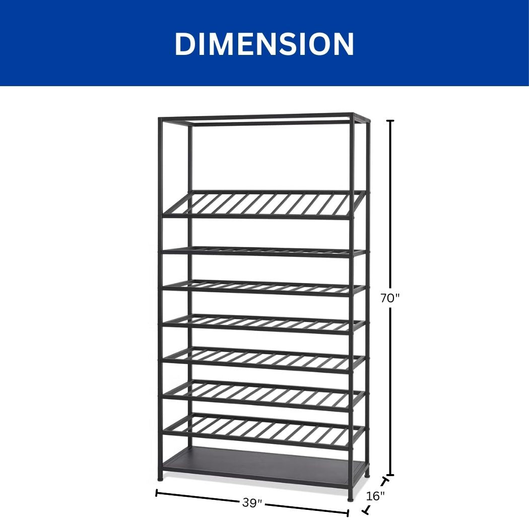 Wine Bottle Rack, 150 Bottle Capacity, 39"L x 16"W x 70"H