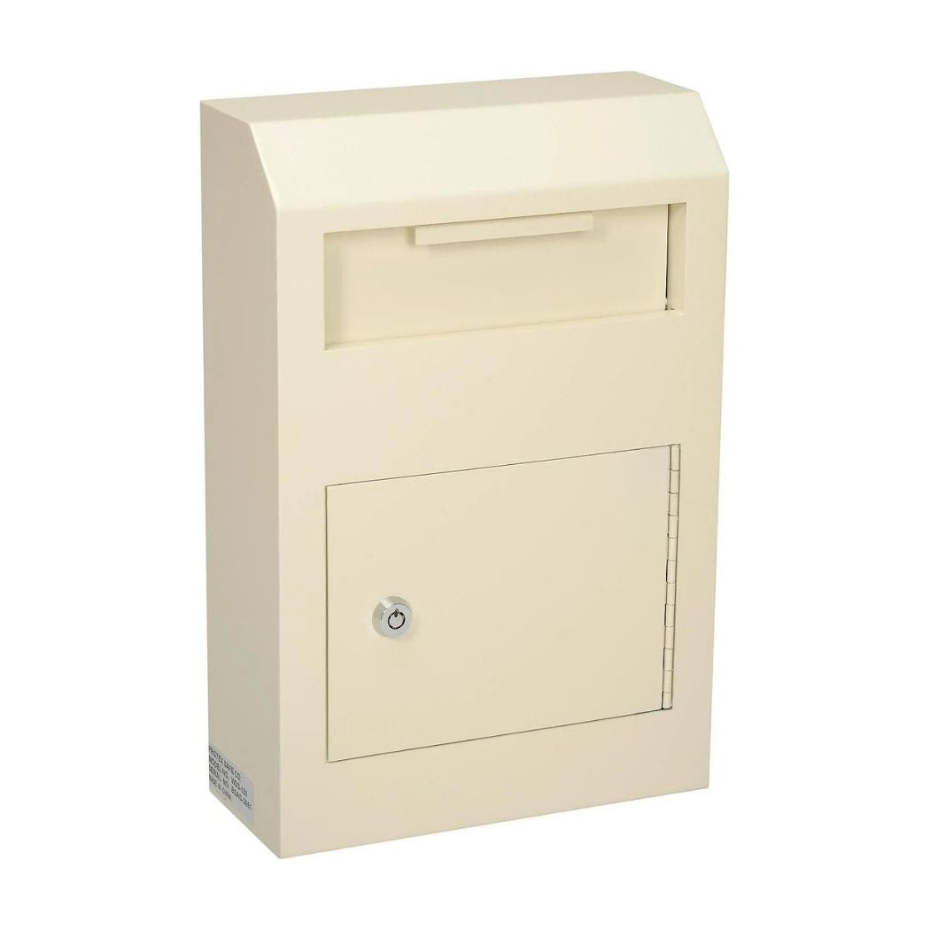 Wall Mount Depository Drop Box 10"W x 4.25"D x 15"H, Locking Mailbox
