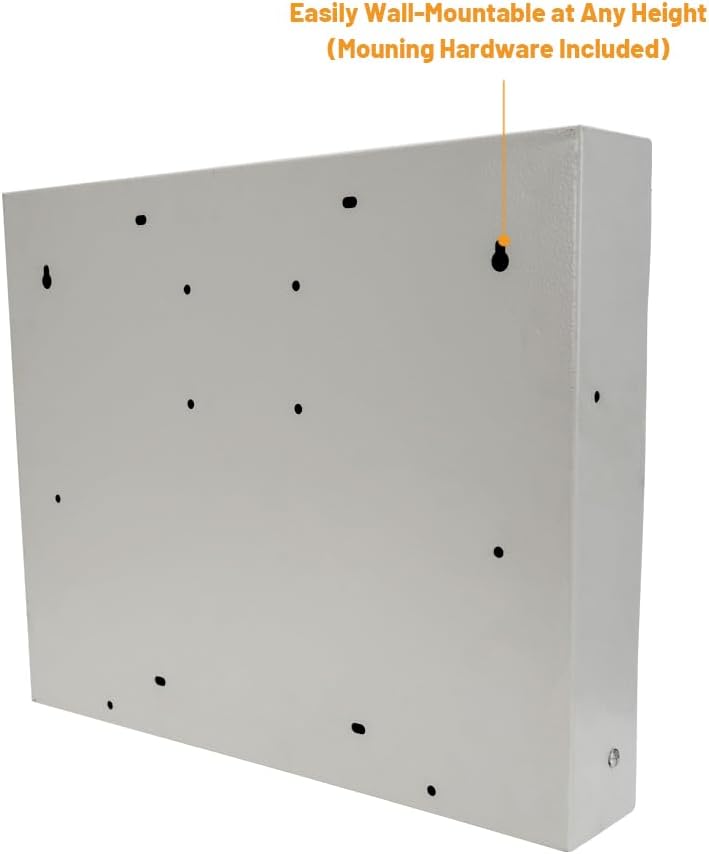 Wall Mount Folding Desk - Key Lock Security