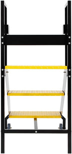 3-Step Heavy Duty Rolling Ladder - 440 lbs Capacity