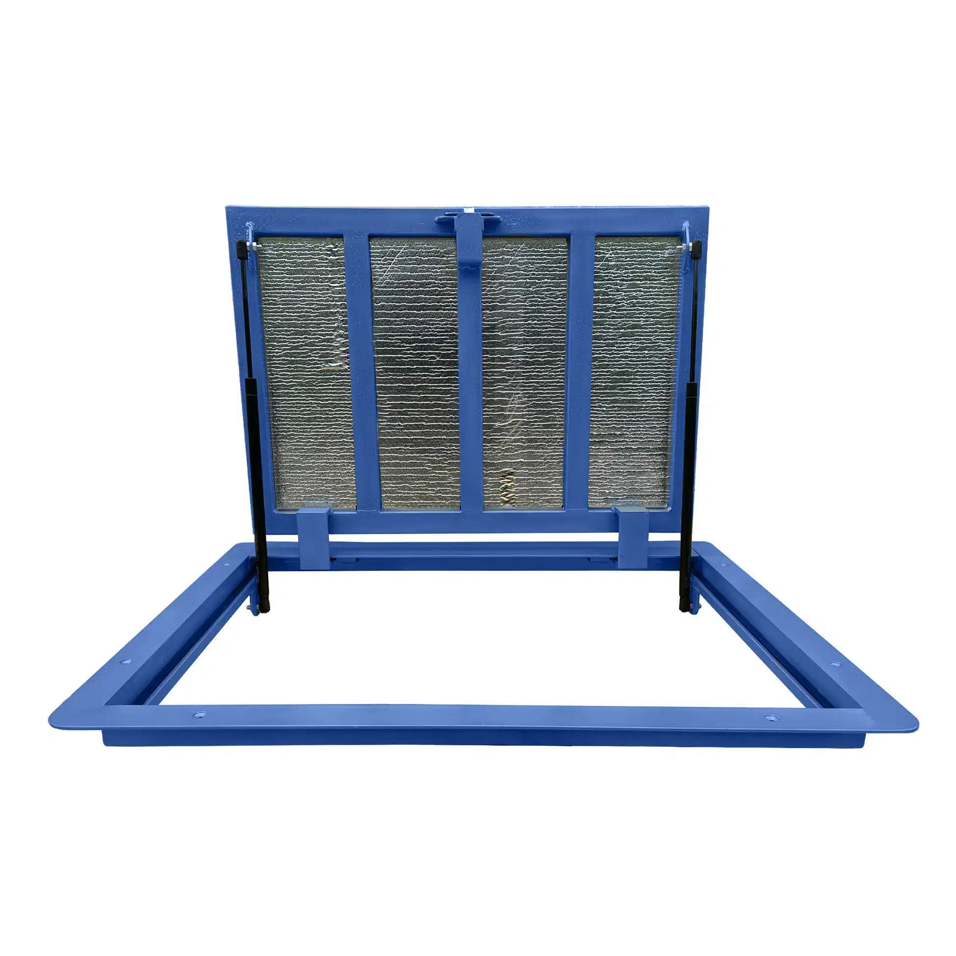 27.6" x 35.4" Recessed Steel Floor Access Hatch - Infill Door with Silver Insulation (2200 lbs Load)