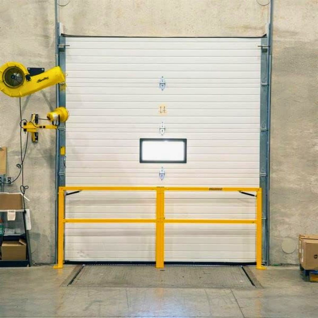 10' Steel Cantilever Gate - Loading Bay Fall Protection