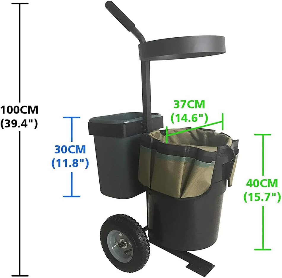 Folding Wagon Cart - Collapsible Utility Trolley