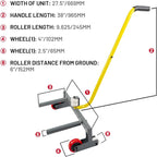 Heavy Duty Tire Wheel Dolly - 440 lbs Capacity