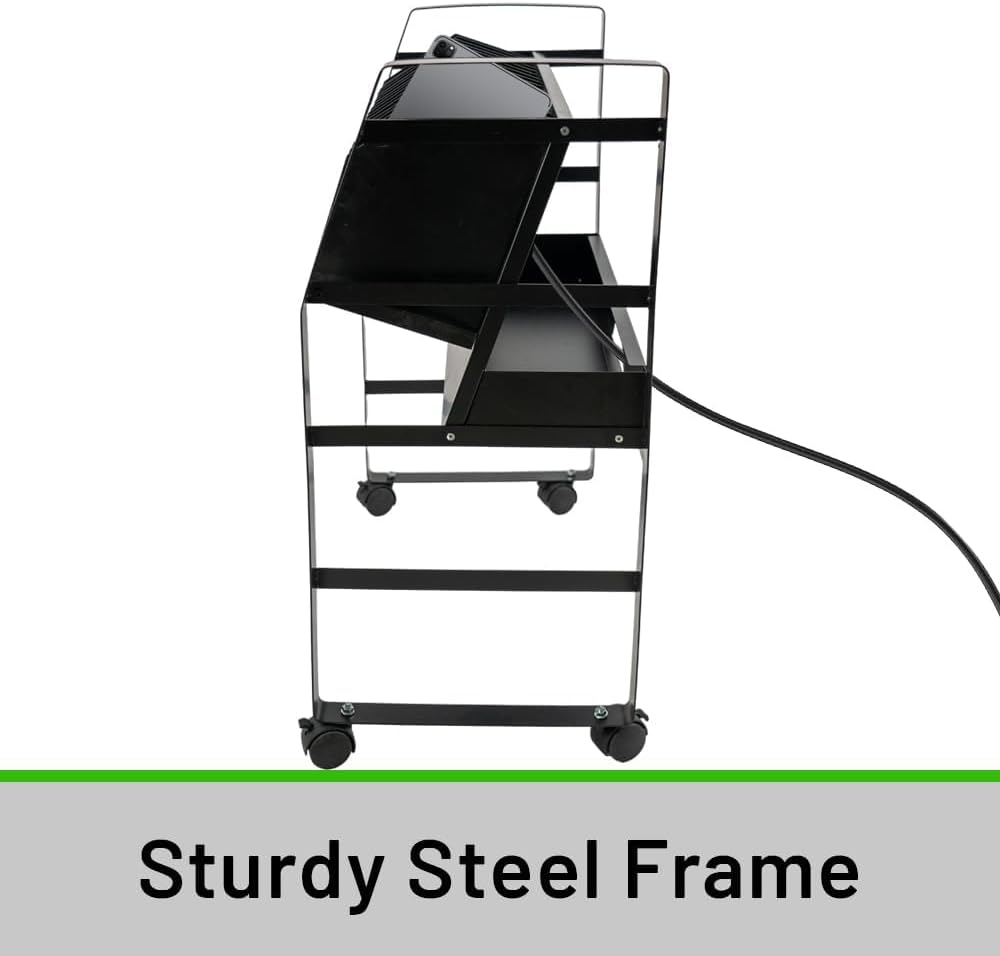 16-Device Mobile Charging Cart - Compact Open Station
