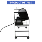 16-Device Mobile Charging Cart - Compact Open Station
