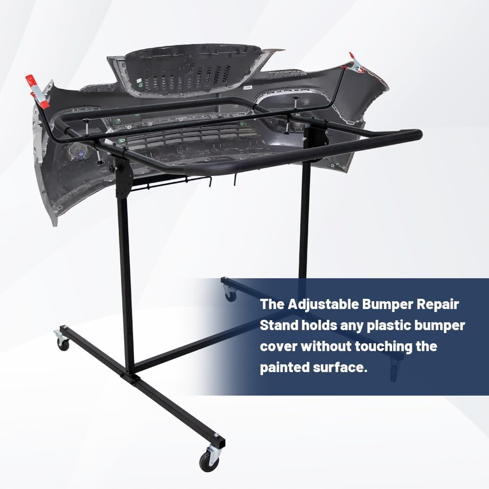Adjustable Bumper Paint Stand - 360° Rotation