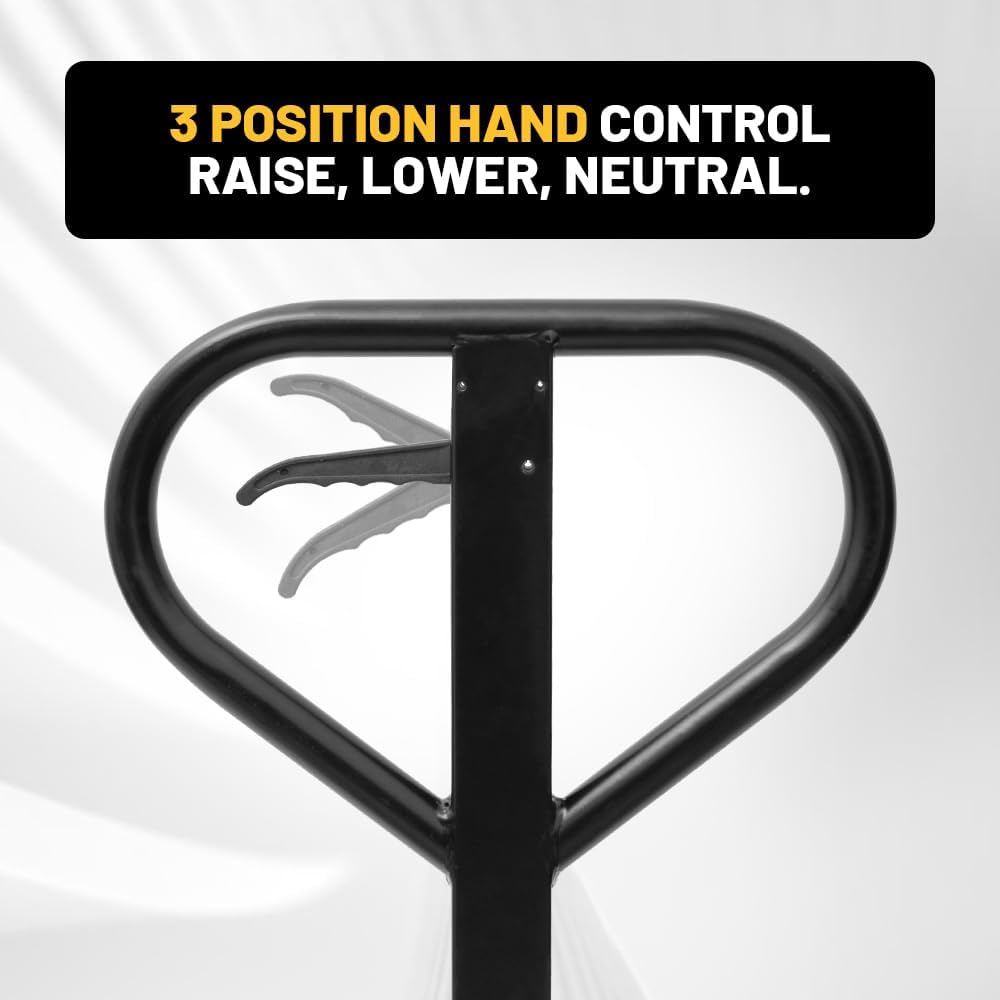 2,500 lbs All-Terrain Pallet Jack - Pneumatic Tires