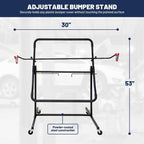 Adjustable Bumper Paint Stand - 360° Rotation