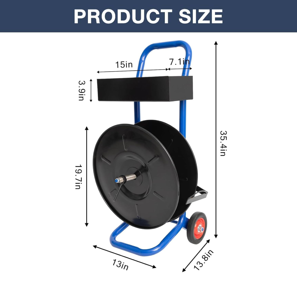 Heavy Duty Strapping Dispenser - 8" Core PET/PP