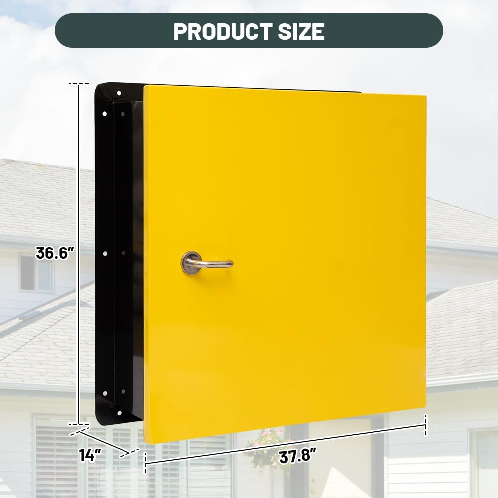 37" x 36" Roof Access Hatch - Powder Coated Steel