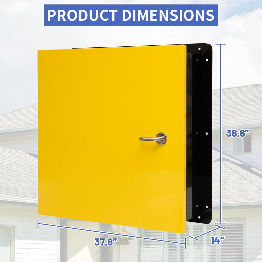 37" x 36" Roof Access Hatch - Powder Coated Steel