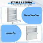 Multi-Level Wall Mounted Rack - Heavy Duty Steel