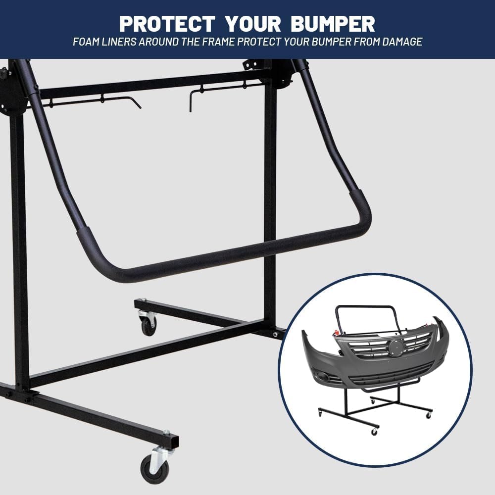 Adjustable Bumper Paint Stand - 360° Rotation