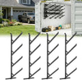 4-Pack Container Shelf Brackets - 1000 lbs Capacity