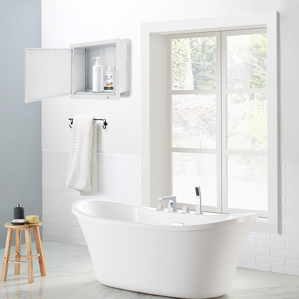 White Steel Specimen Pass-Thru - Medical Grade