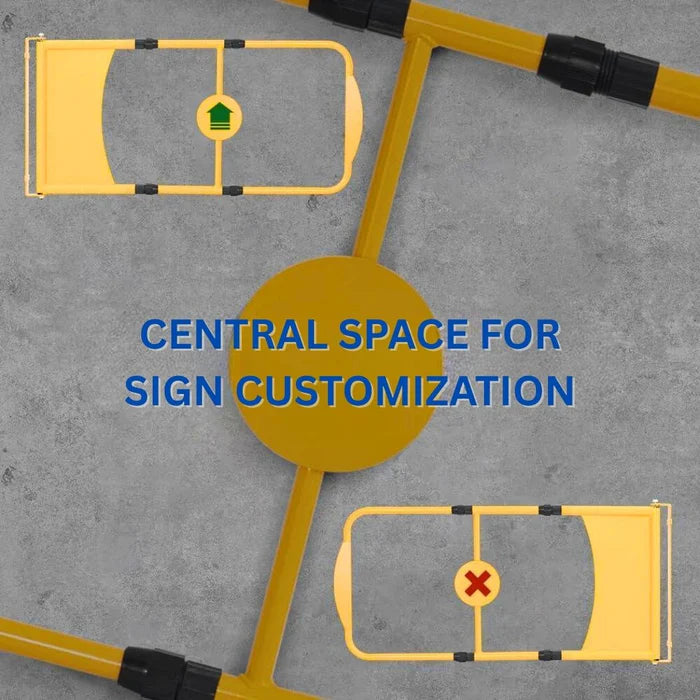 Universal Industrial Swing Gate - Adjustable 23.5" to 45"