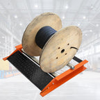 Heavy Duty Cable Drum Roller - 28" Max Reel Width