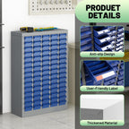 75-Drawer Steel Parts Cabinet - High-Capacity Hardware Organizer