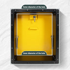 37" x 36" Roof Access Hatch - Powder Coated Steel