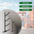 4-Pack Container Shelf Brackets - 1000 lbs Capacity