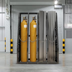 4-Bay Vertical Storage Rack - 1500 lbs Capacity