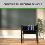 16-Device Mobile Charging Cart - Compact Open Station