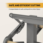 8-Roll Mobile Paper Dispenser - Built-in Cutter