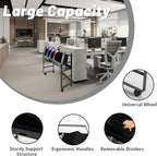 16-Device Mobile Charging Cart - Compact Open Station