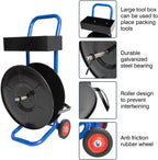 Heavy Duty Strapping Dispenser - 8" Core PET/PP