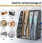 4-Bay Vertical Storage Rack - 1500 lbs Capacity