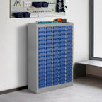 75-Drawer Steel Parts Cabinet - High-Capacity Hardware Organizer