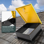 37" x 36" Roof Access Hatch - Powder Coated Steel
