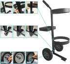 Folding Wagon Cart - Collapsible Utility Trolley